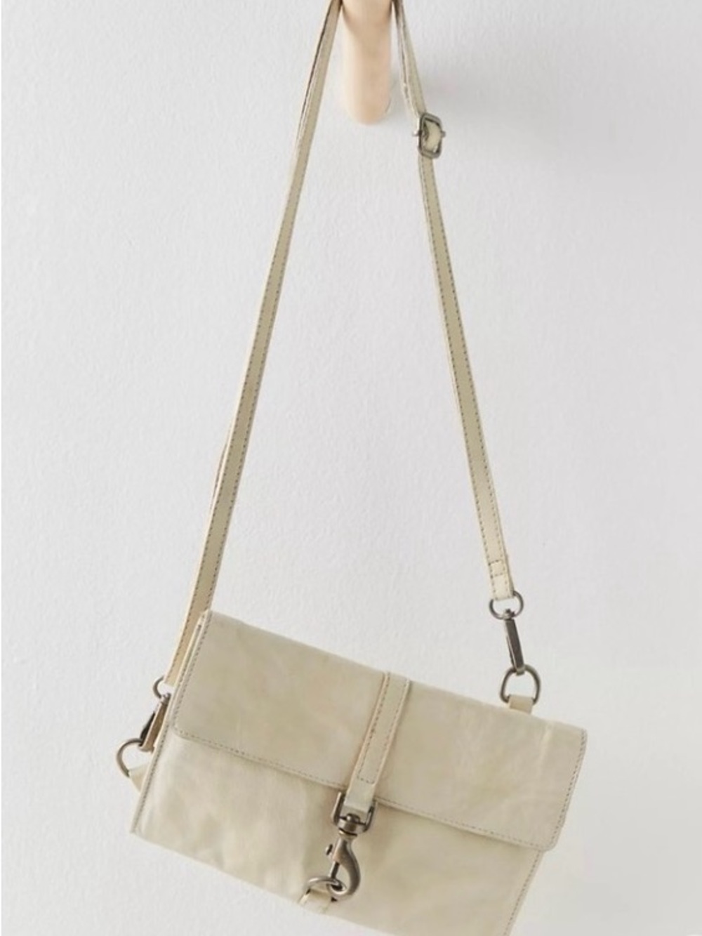 Free people jetsetter crossbody leather purse bag